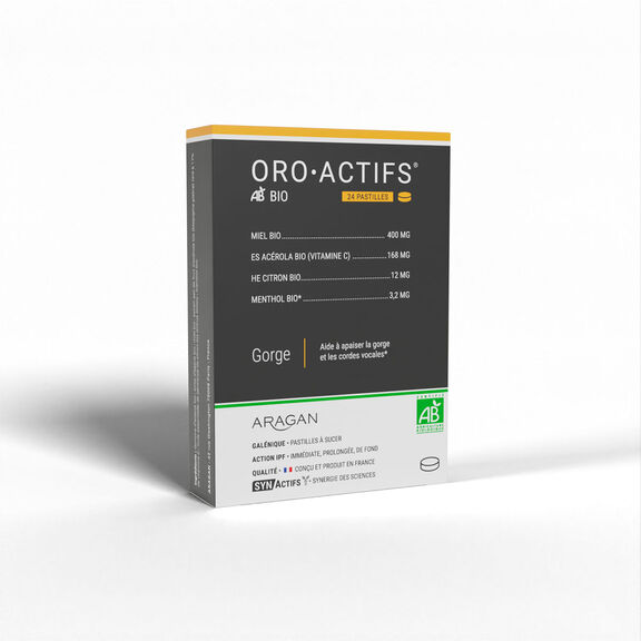 Synactifs OroActifs Bio front